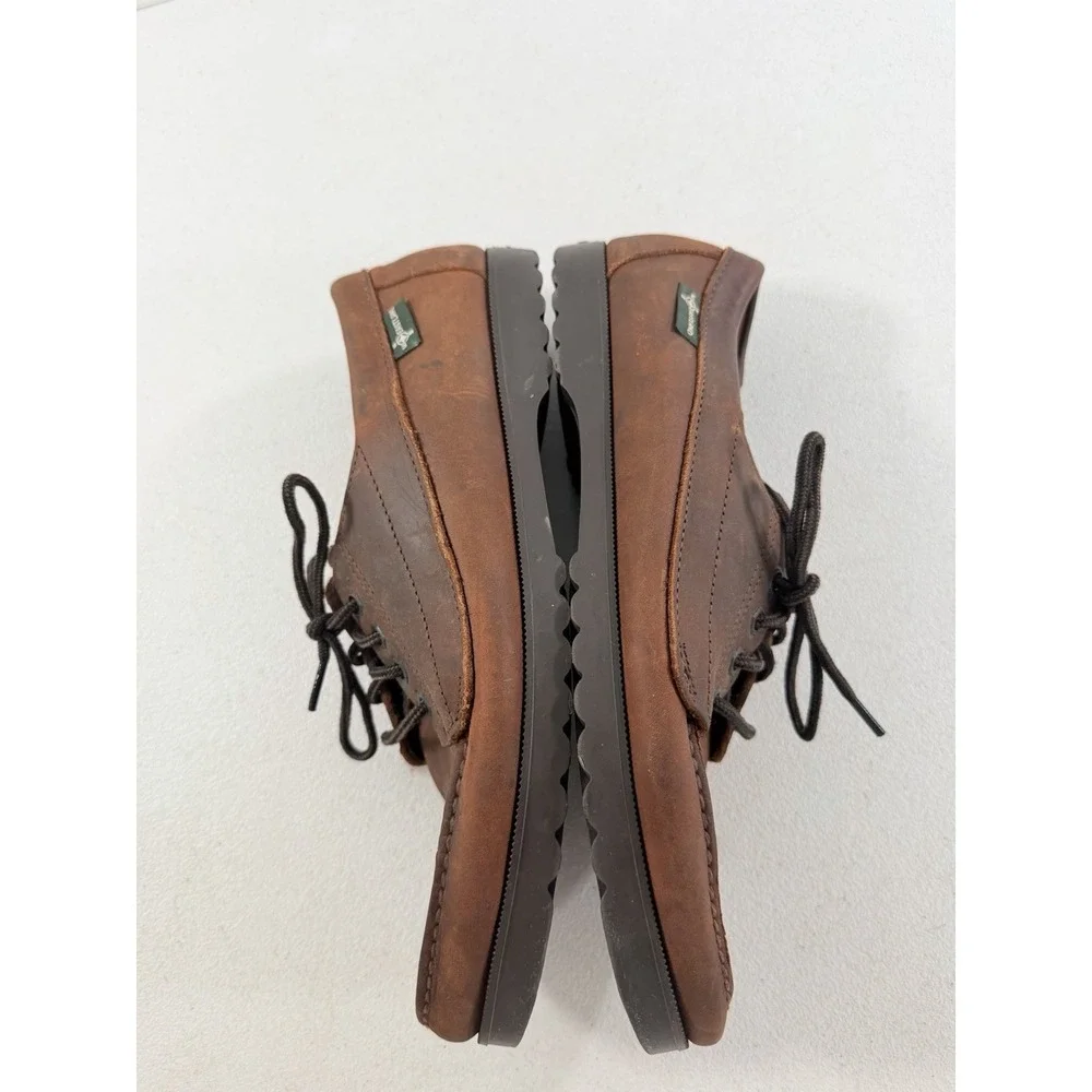 Vintage Eastland Falmouth Oxford Boat Shoes Mens 11.5 D Brown Leather Casual‎